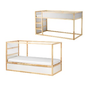 [IKEA] KURA 양면 싱글침대 풀세트 (매트리스포함)/200x90cm 402.538.11/804.808.59